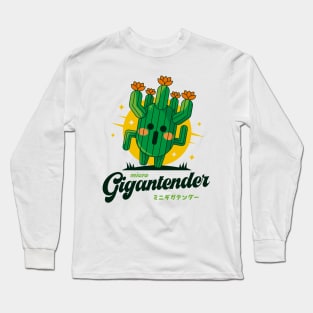 Micro Gigantender Cactuar Long Sleeve T-Shirt